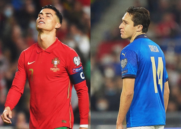Bồ Đào Nha và Italia “một mất một còn” để tranh vé tham dự World Cup 2022