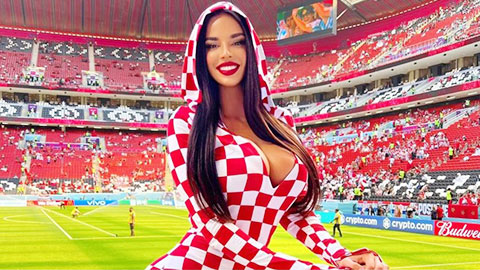 Fan nữ sexy nhất World Cup 2022 bị sao sân cỏ gạ tình