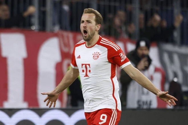 Kane thiết lập cột mốc mới ở Bayern