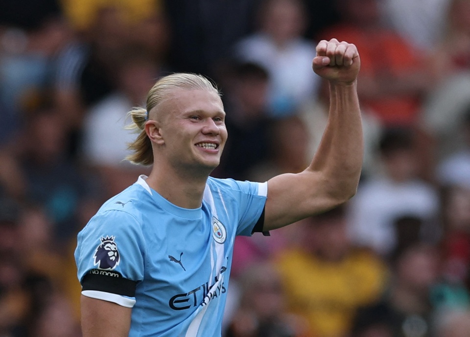 Haaland tạo cột mốc đáng nhớ