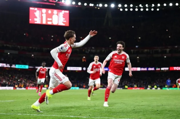 Arsenal có thể vô địch Ngoại hạng Anh vào ngày 9/5 sau 22 năm chờ đợi